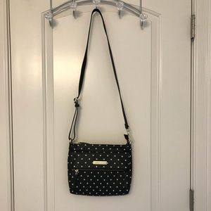 Polka dot shoulder bag
